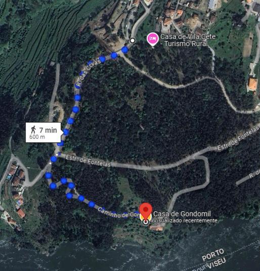 Casa De Vila Cete Alpendurada Eksteriør billede